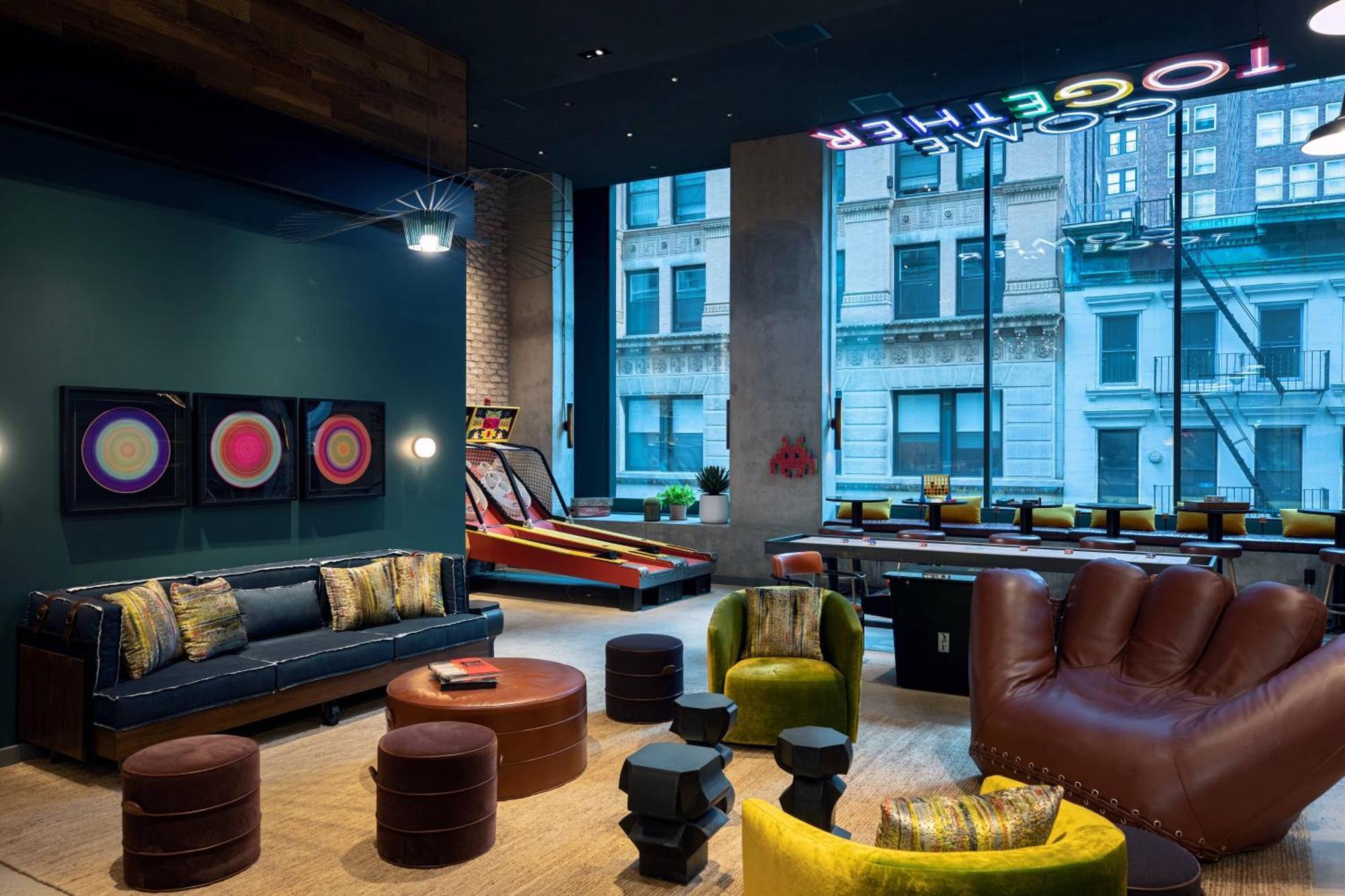 Moxy Nyc Downtown Otel New York Dış mekan fotoğraf