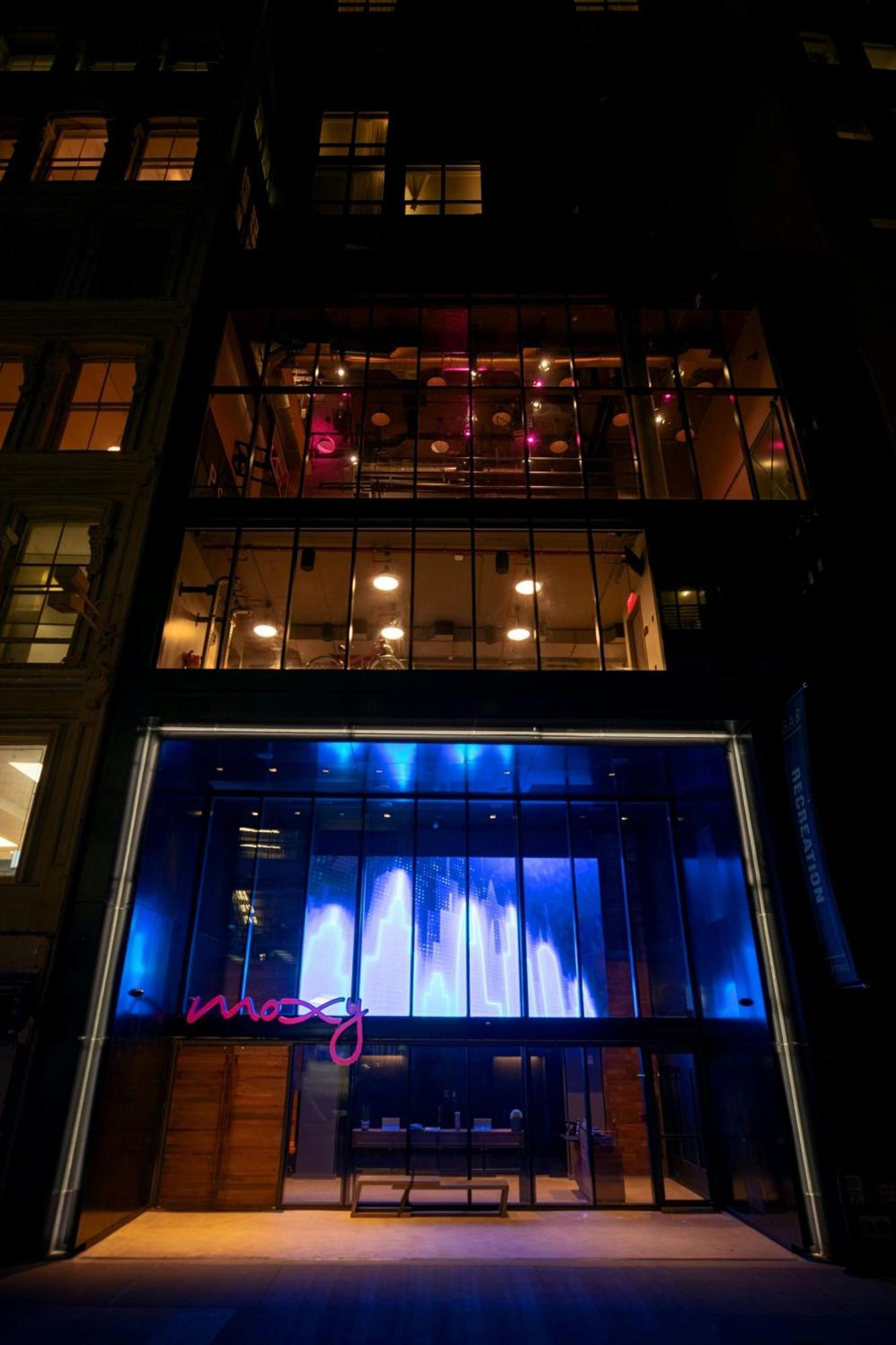 Moxy Nyc Downtown Otel New York Dış mekan fotoğraf